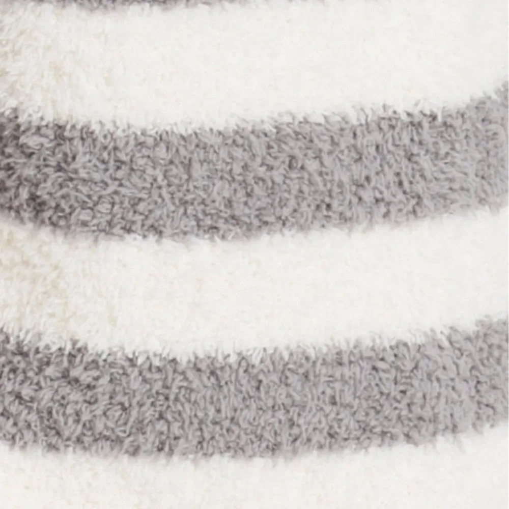 Barefoot Dreams Cozy Chic® Stripe Hooded Robe - Picture 3 of 11